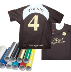 football shirts and kits numbered and named